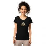 Royal X emblem women’s organic t-shirt