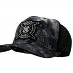 Mobxldn Dark Tie-Dye Trucker Cap